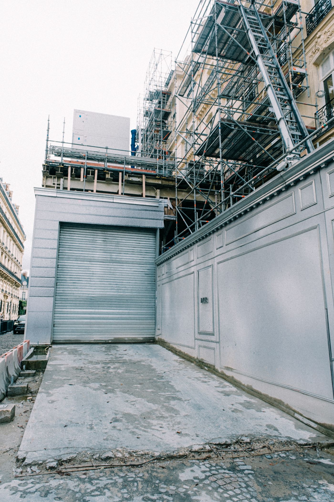 Concrete structure under construction — illustrative photograph